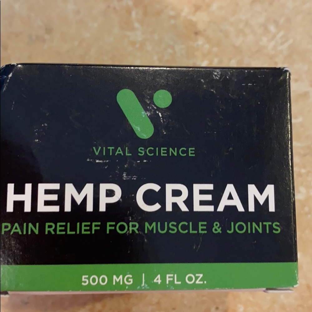 Vital Science Hemp cream